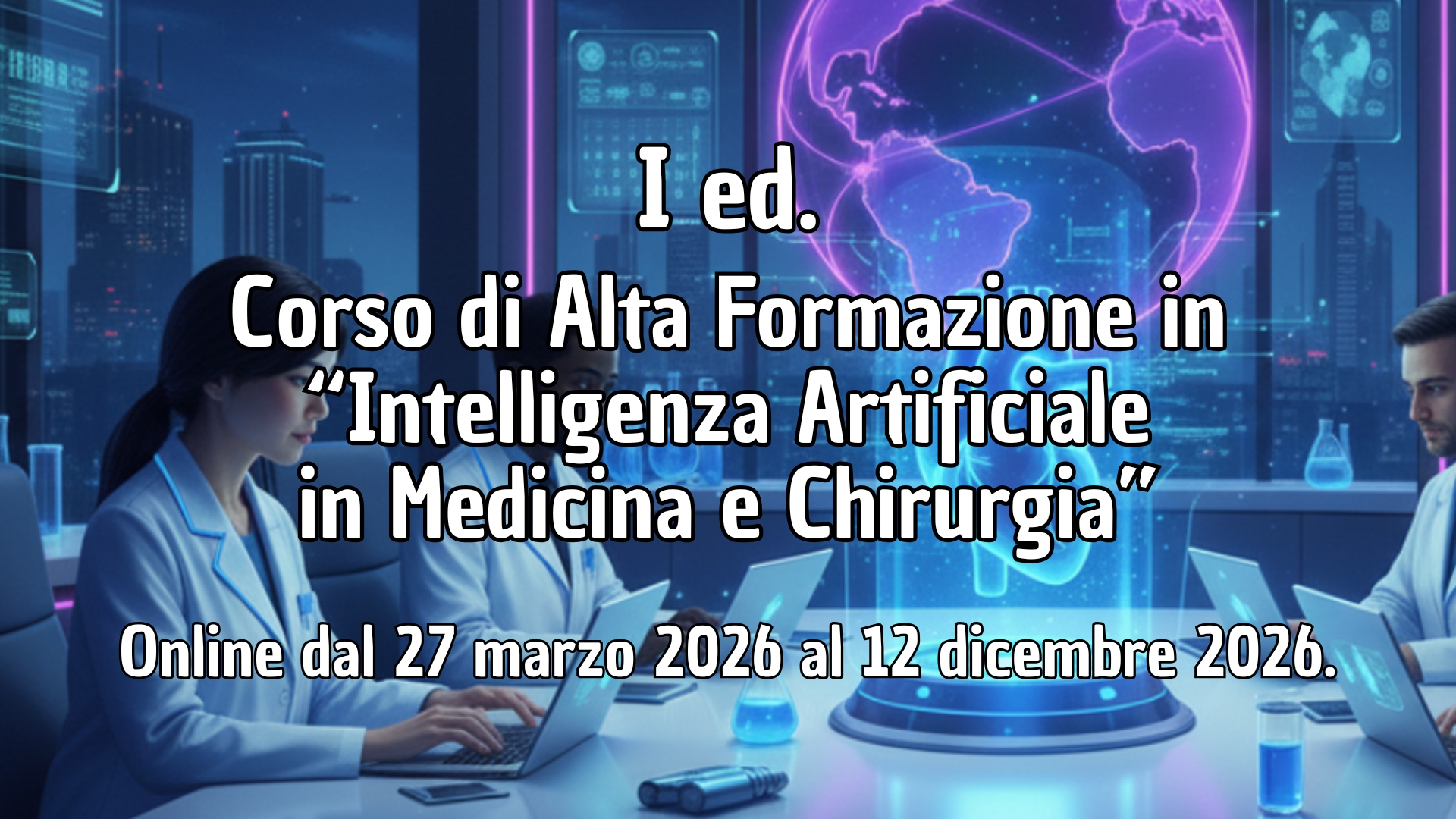 Clicca per accedere all'articolo I Ed. Corso di Alta Formazione in “Intelligenza Artificiale in Medicina e Chirurgia”